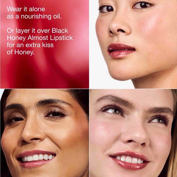 Clinique Pop Lip + Cheek Oil in Black Honey - Picture 2 of 5